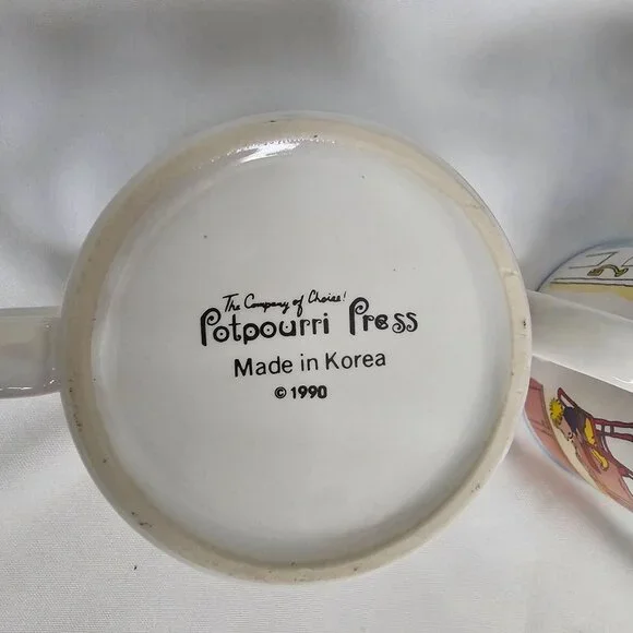 Potpourri Press 1 Corinthians 13:4-5 Love Does Not Hold Grudges Vintage Mug Set - Picture 12 of 16